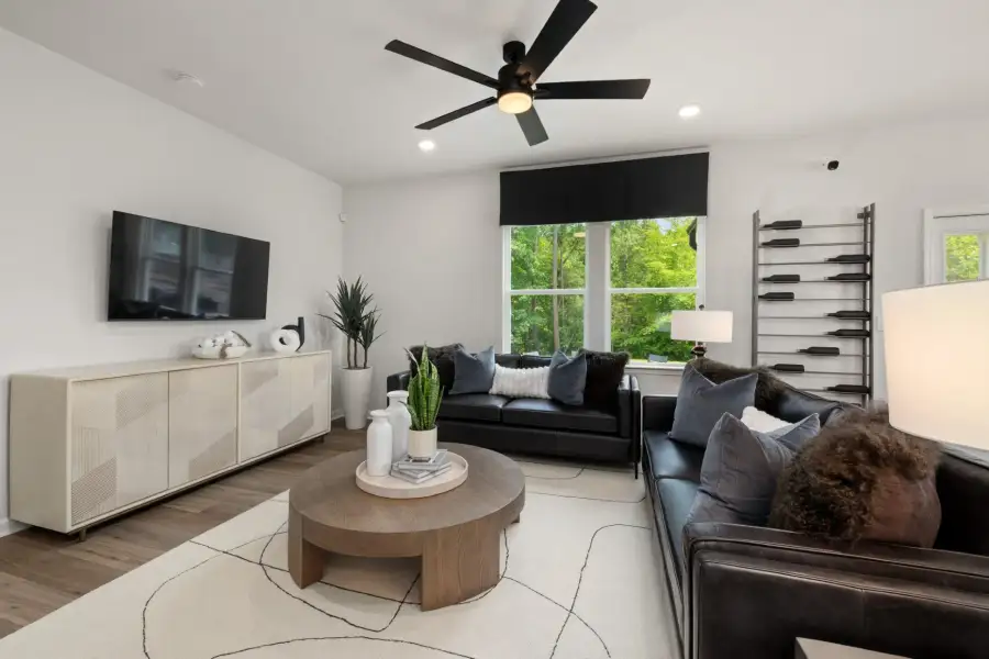 Furnished interior view inside a new home in Cambria, Garner (Image 27).