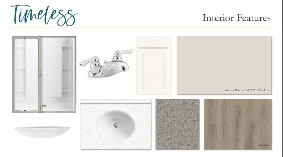 Sample of building materials used in homes in Windward Village, Summerville (Image 21).