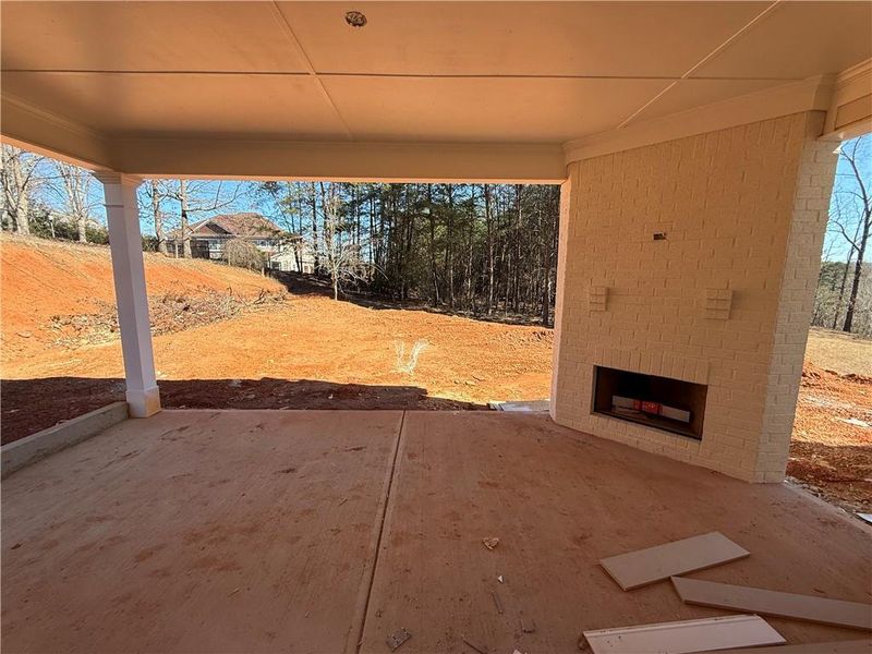 In-progress construction of a new home in , Gainesville, GA (Image 29).