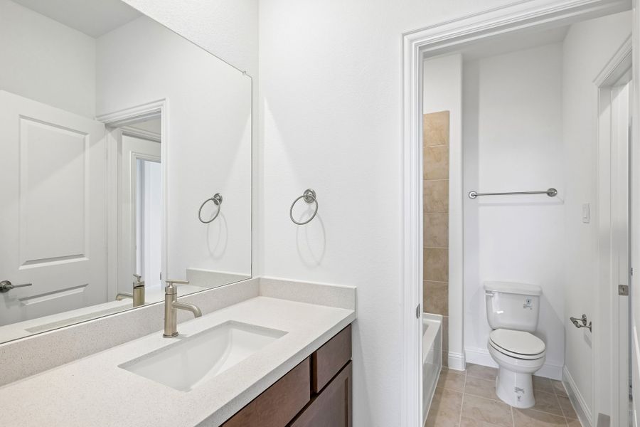Furnished interior view inside a new home in The Ranch at Uptown Celina, Celina (Image 16).