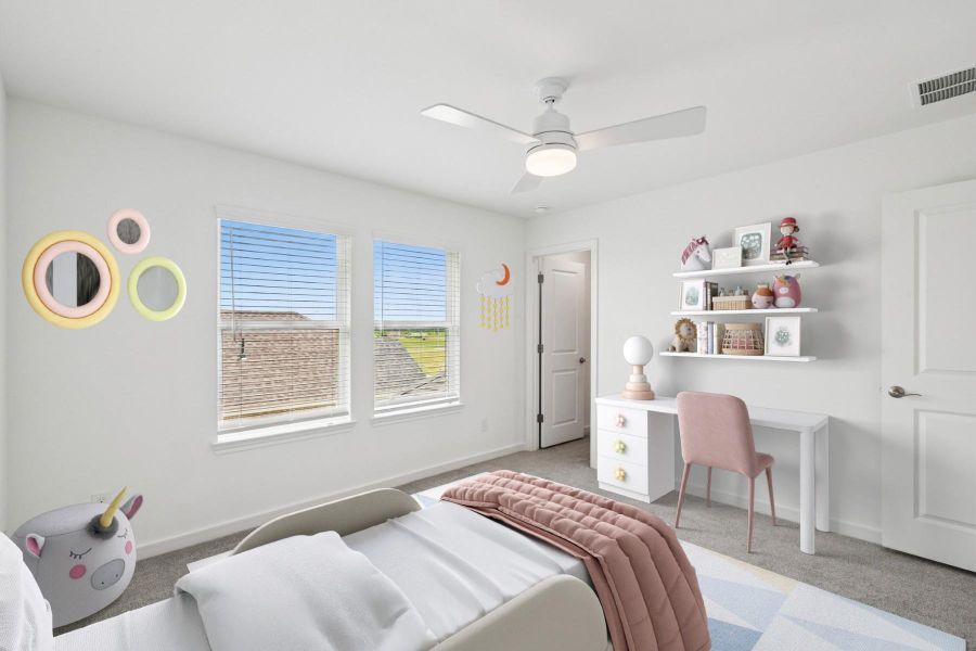 Bedroom 2 (*Photo not of actual home and used for illustration purposes only.) Bedroom 2 (*Photo not of actual home and used for illustration purposes only.)