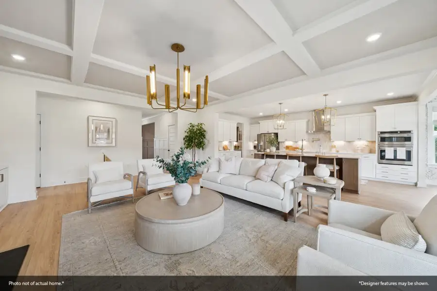 Furnished interior view inside a new home in Gates at Windermere, Blythewood (Image 10).