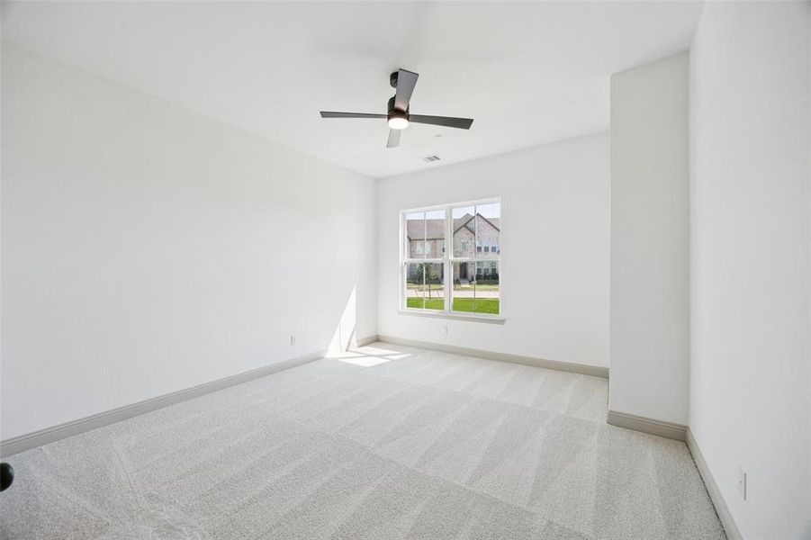 This peaceful and relaxing, main floor owner's bedroom is the perfect place for you to relax and unwind at the end of the day. This peaceful and relaxing, main floor owner's bedroom is the perfect place for you to relax and unwind at the end of the day.