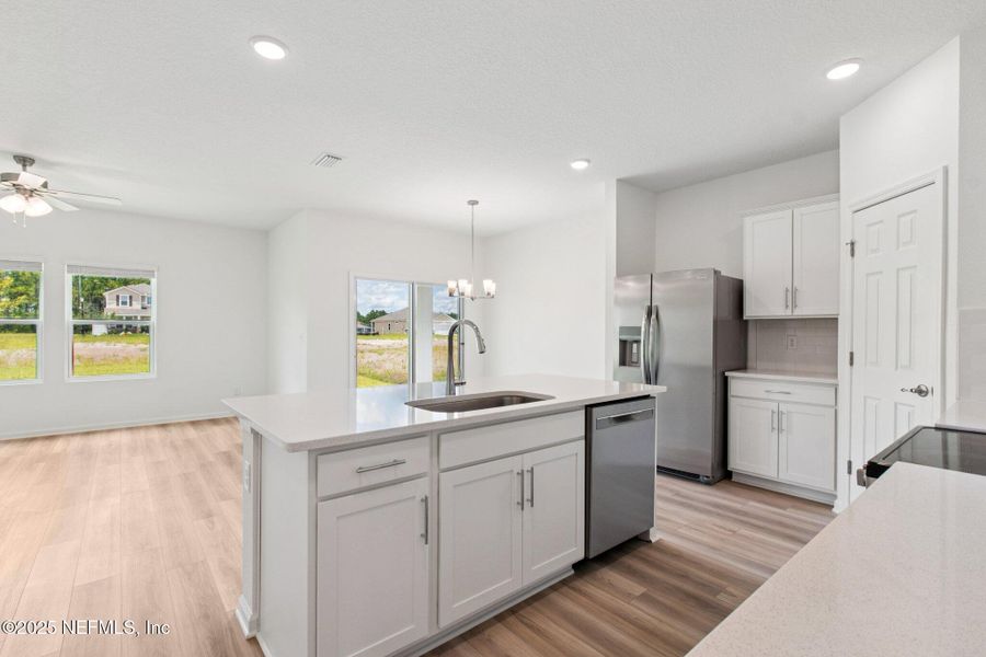 Furnished interior view inside a new home in Panther Creek, Jacksonville (Image 16). Furnished interior view inside a new home in Panther Creek, Jacksonville (Image 16).