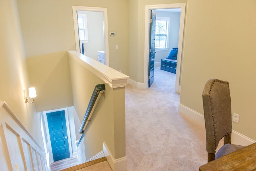 Representative unfurnished interior of a home built from the Hadley by Bill Clark Homes in The Sanctuary at Sunset Beach, Sunset Beach (Image 19). Representative unfurnished interior of a home built from the Hadley by Bill Clark Homes in The Sanctuary at Sunset Beach, Sunset Beach (Image 19).