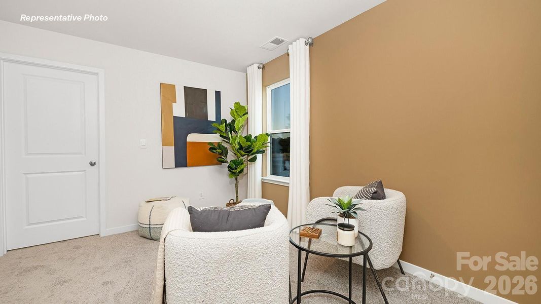 Furnished interior view inside a new home in Fergus Crossing, York (Image 21).