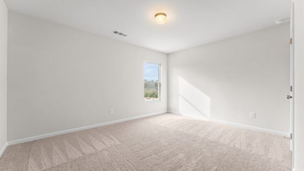 Representative unfurnished interior of a home built from the Bramblewood Townhome by Piedmont Residential in The Retreat at Browns Ridge, Newnan (Image 23).