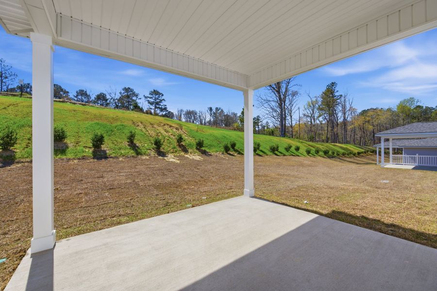 Exterior details and patio area of a home in Grand Arbor, Blythewood (Image 21). Exterior details and patio area of a home in Grand Arbor, Blythewood (Image 21).