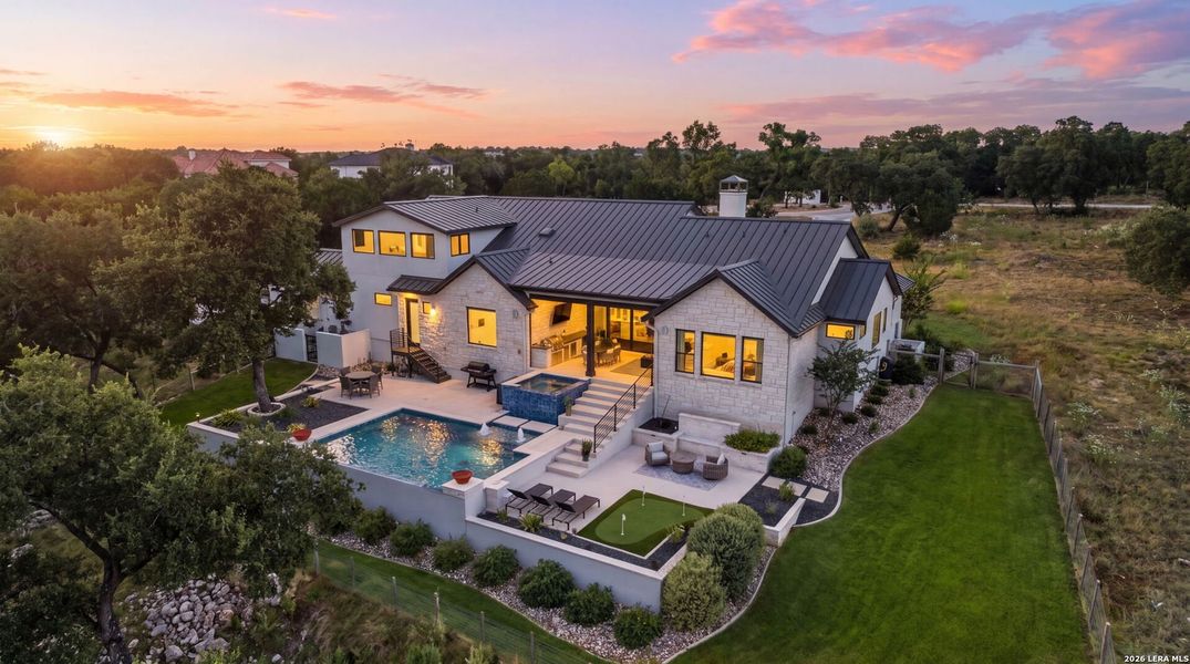 Exterior details and patio area of a home in , Boerne (Image 4).