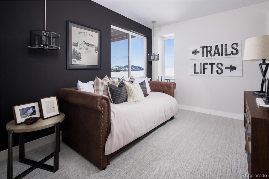 Bed 2: Photos for representation only Specific colors, finishes, layout, & appliances for this home may differ.