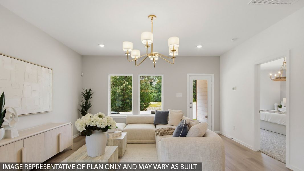 Furnished interior view inside a new home in Medina, Dayton (Image 8).
