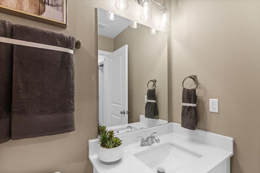 Furnished interior view inside a new home in Gardner Heights, Greer (Image 14). Furnished interior view inside a new home in Gardner Heights, Greer (Image 14).