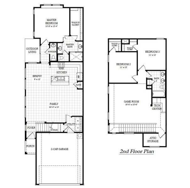 2D floor plan layout for the Pegasus – HD by Chesmar Homes in Prominence – Now Selling, San Antonio, TX (Image 3). 2D floor plan layout for the Pegasus – HD by Chesmar Homes in Prominence – Now Selling, San Antonio, TX (Image 3).