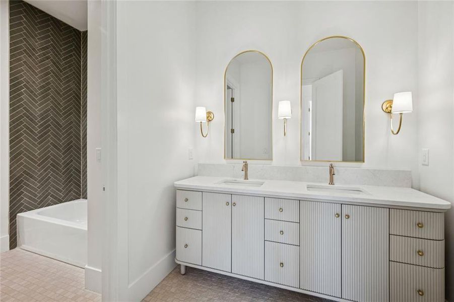 Furnished interior view inside a new home in , Athens (Image 12).