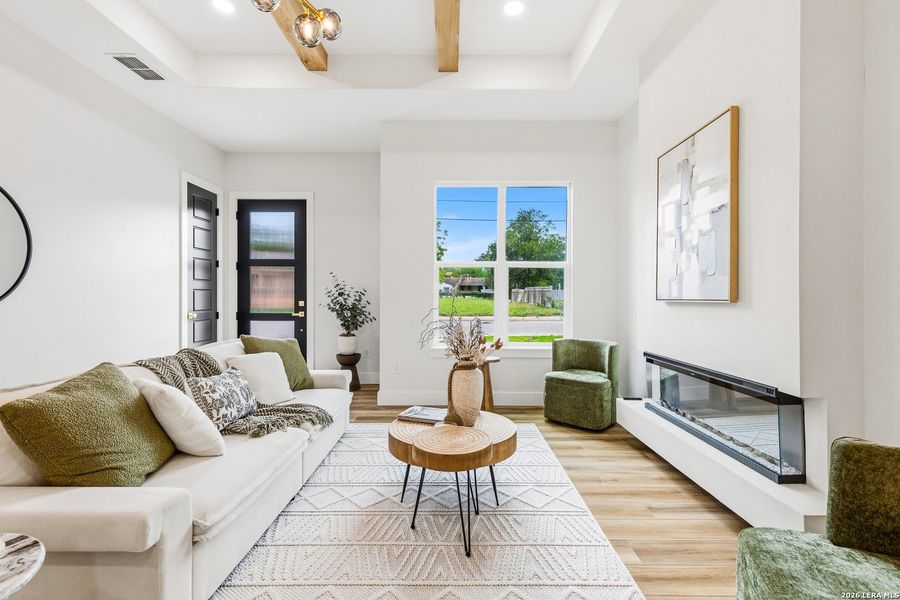 Furnished interior view inside a new home in , San Antonio (Image 18).