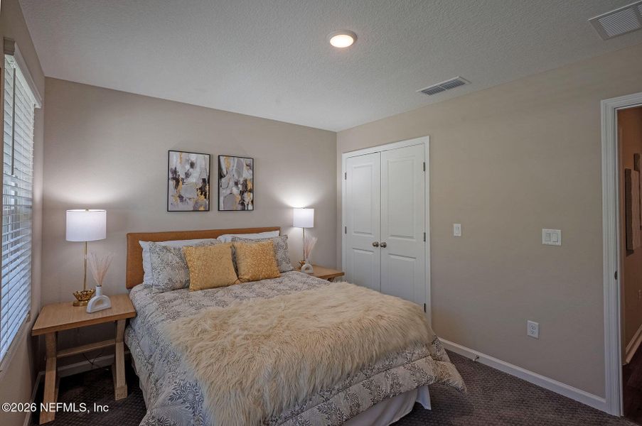 Furnished interior view inside a new home in Edinburgh Village, Jacksonville (Image 46).