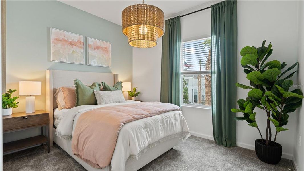 Furnished interior view inside a new home in , Kissimmee (Image 7).