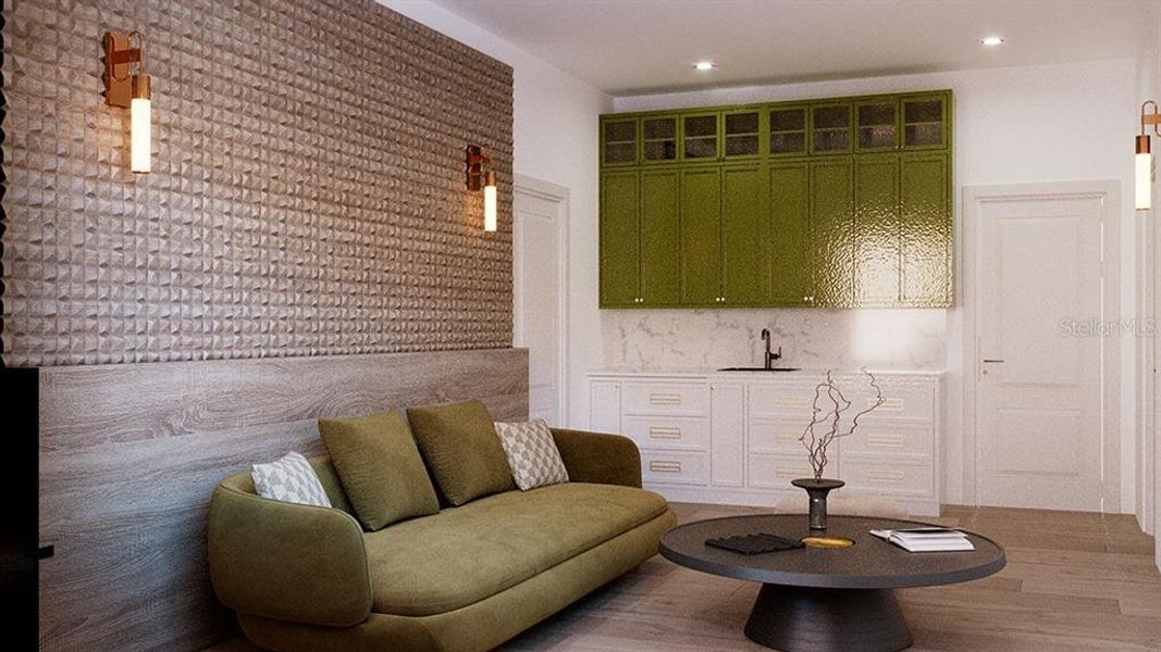 Furnished interior view inside a new home in , Ocala (Image 10).