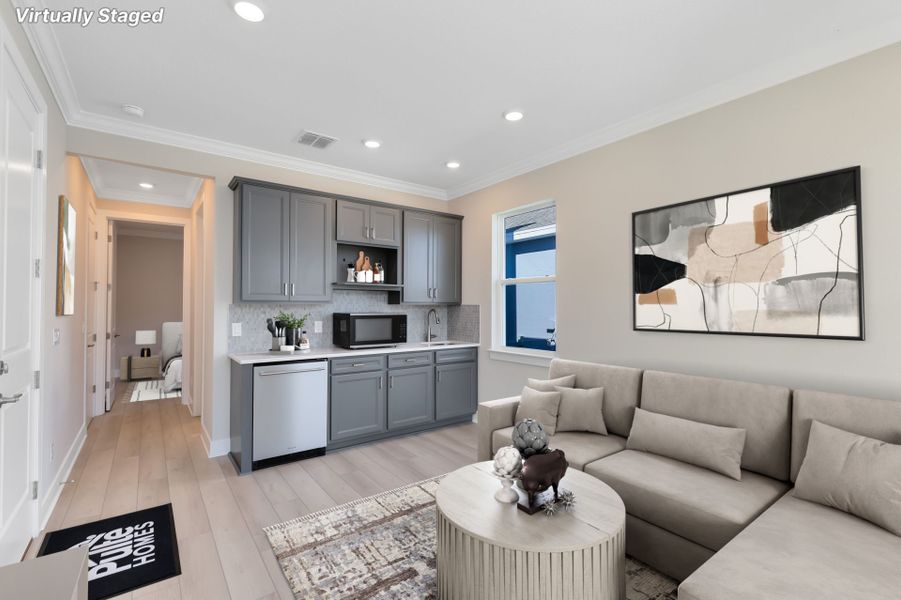 Kitchenette in the AllGen living room