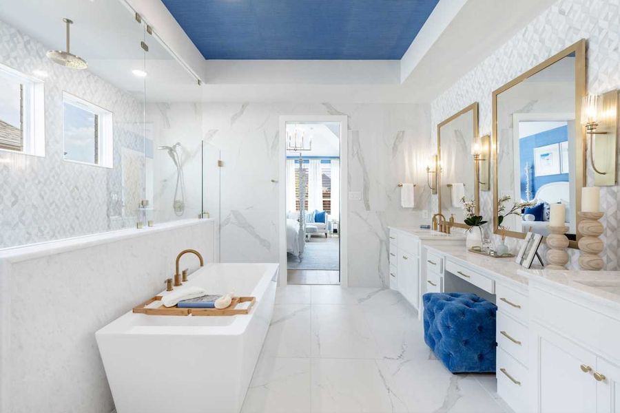 Representative Primary Bathroom - some options shown