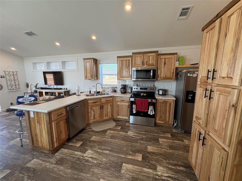 Furnished interior view inside a new home in , Quitman (Image 6).