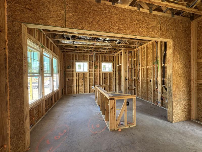 In-progress construction of a new home in Midtown at Nexton, Summerville, SC (Image 30).