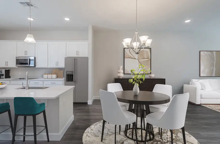 Kitchen and Dining Area