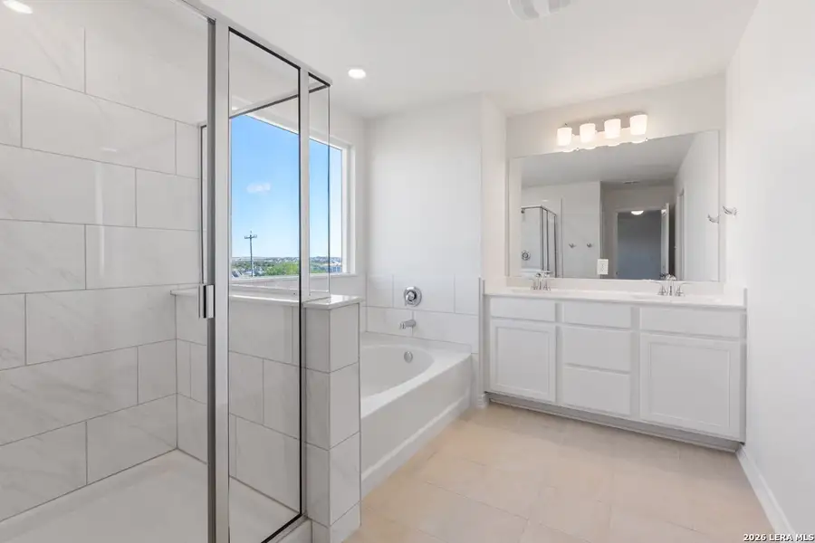 Furnished interior view inside a new home in Knox Ridge, Converse (Image 10).