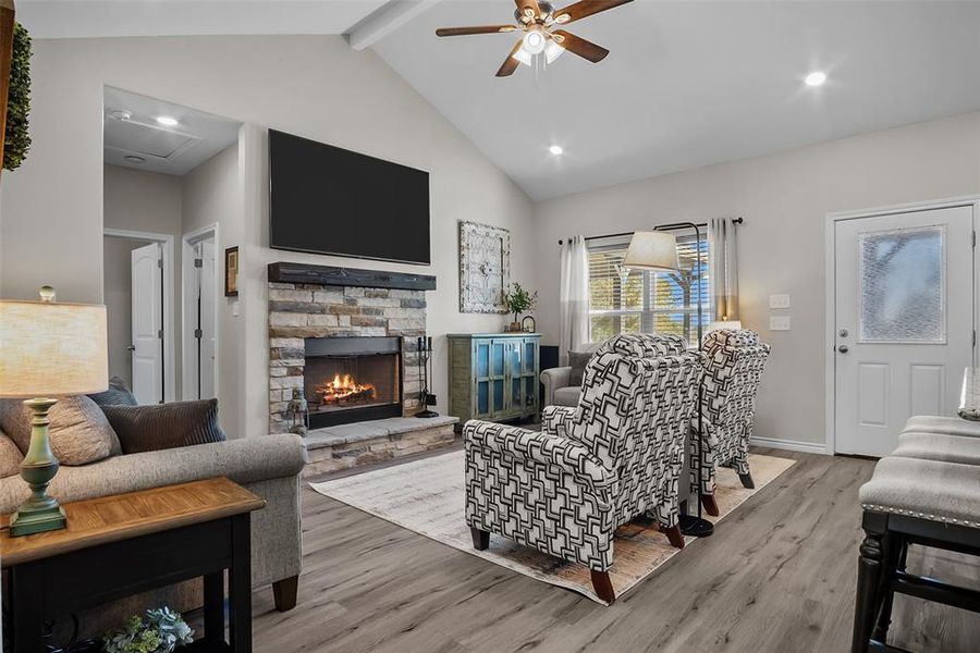 Furnished interior view inside a new home in , Santo (Image 12). Furnished interior view inside a new home in , Santo (Image 12).