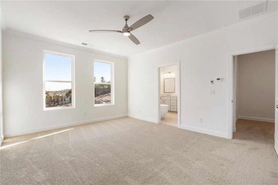 Spacious, unfurnished interior of a new home in , Sugar Hill (Image 35). Spacious, unfurnished interior of a new home in , Sugar Hill (Image 35).