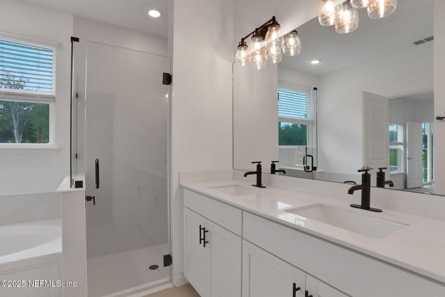 Furnished interior view inside a new home in Jennings Farm, Middleburg (Image 5). Furnished interior view inside a new home in Jennings Farm, Middleburg (Image 5).