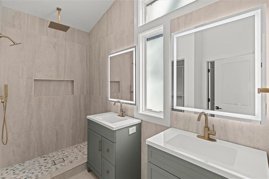 Furnished interior view inside a new home in , Villa Rica (Image 20). Furnished interior view inside a new home in , Villa Rica (Image 20).