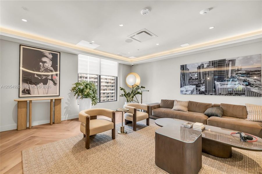 Furnished interior view inside a new home in , Miami (Image 20). Furnished interior view inside a new home in , Miami (Image 20).