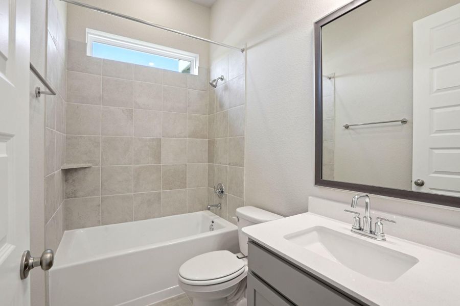 Furnished interior view inside a new home in Kemah Crossing - Luxe Series, Kemah (Image 13).