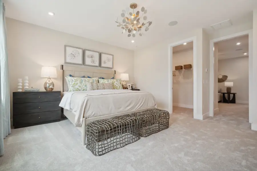 Furnished interior view inside a new home in Seven Oaks, Belmont (Image 22).