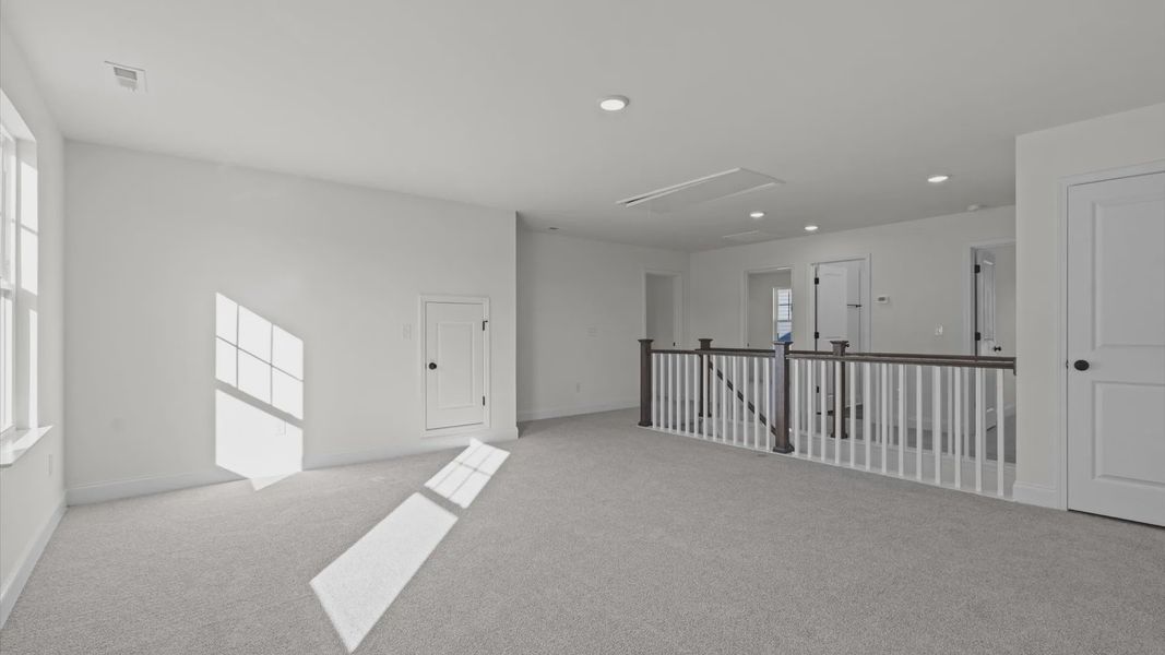 Representative furnished interior of a home built from the Ansley by DRB Homes in Reserve at Crowthorne, Zebulon (Image 54). Representative furnished interior of a home built from the Ansley by DRB Homes in Reserve at Crowthorne, Zebulon (Image 54).