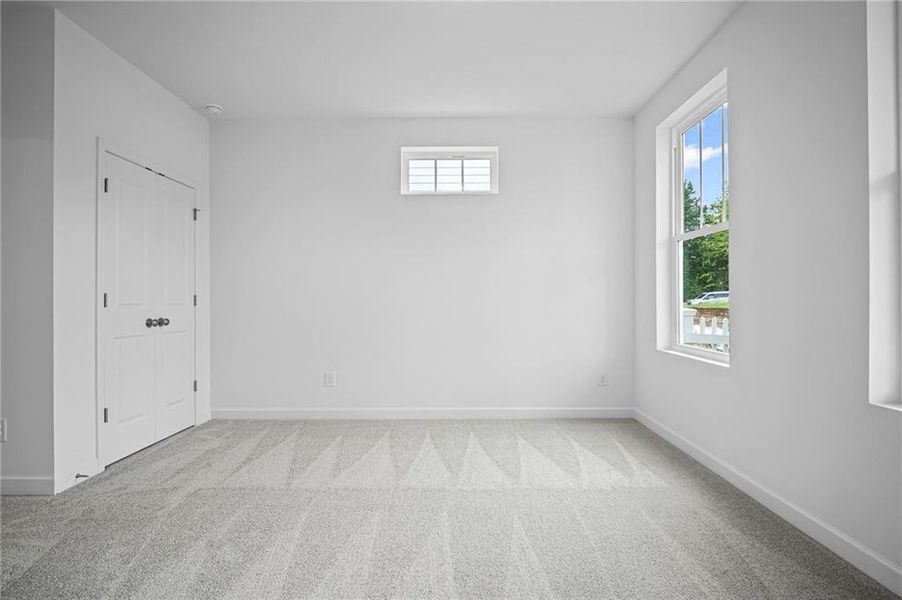 Spacious, unfurnished interior of a new home in The Village at River Green, Canton (Image 18).