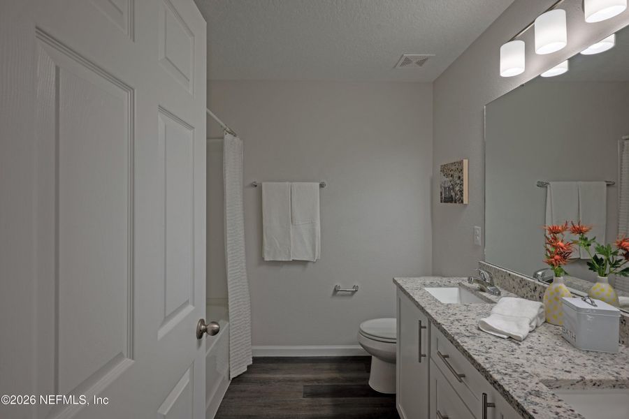 Furnished interior view inside a new home in , Jacksonville (Image 28).