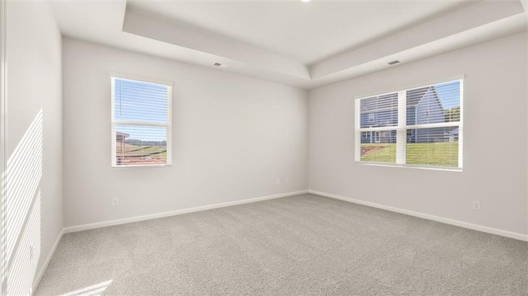 Spacious, unfurnished interior of a new home in Preserve at Dove Creek, Statham (Image 21).