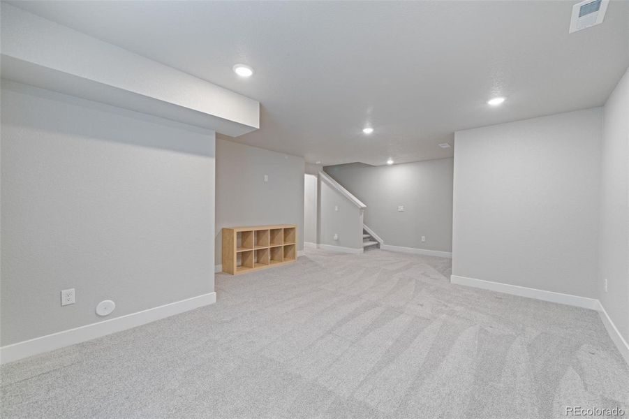 Spacious, unfurnished interior of a new home in , Colorado Springs (Image 24). Spacious, unfurnished interior of a new home in , Colorado Springs (Image 24).