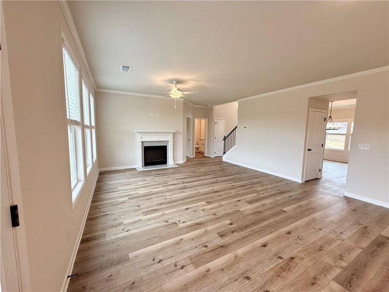 Spacious, unfurnished interior of a new home in , Buford (Image 18). Spacious, unfurnished interior of a new home in , Buford (Image 18).