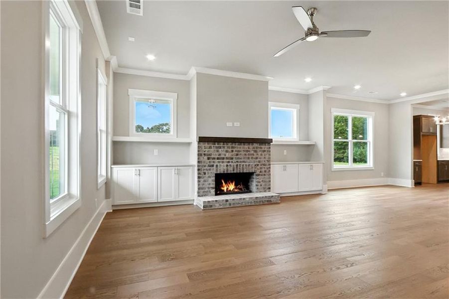Spacious, unfurnished interior of a new home in Old Town Estates, Dacula (Image 51).