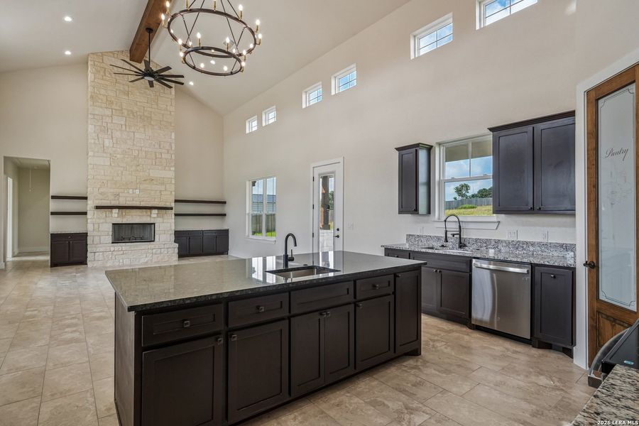 Furnished interior view inside a new home in , Floresville (Image 16). Furnished interior view inside a new home in , Floresville (Image 16).