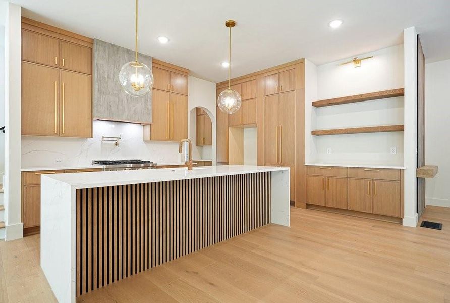 Furnished interior view inside a new home in , Canton (Image 11).