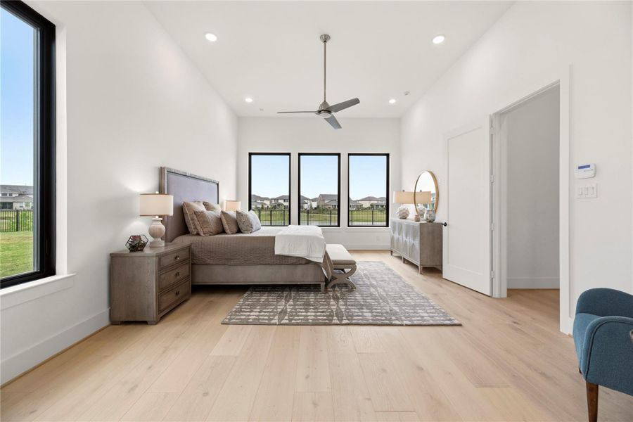 Furnished interior view inside a new home in , Cypress (Image 17). Furnished interior view inside a new home in , Cypress (Image 17).