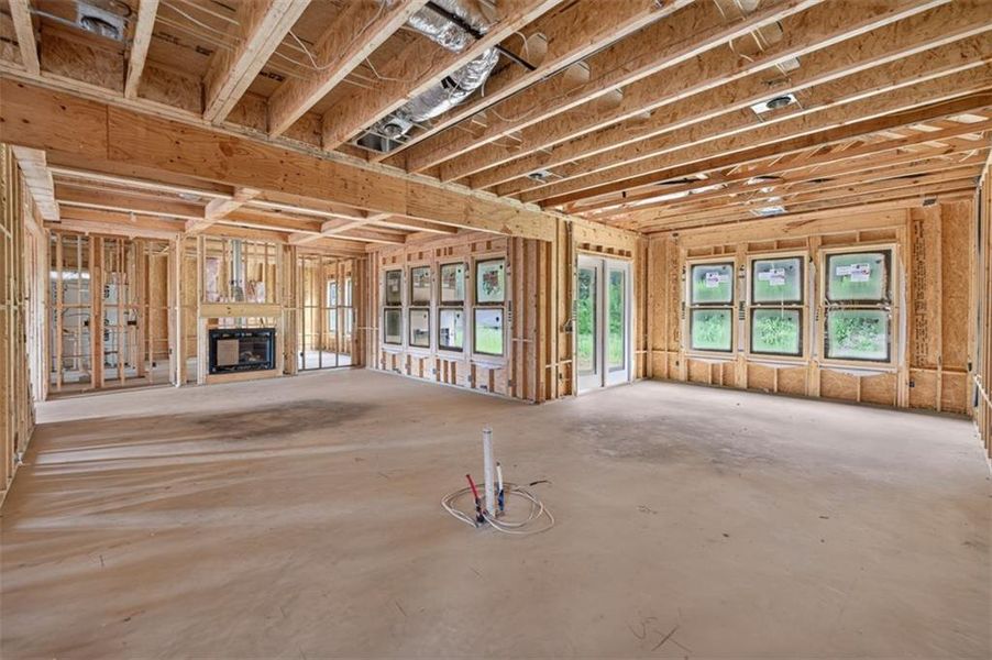 In-progress construction of a new home in , Statham, GA (Image 16). In-progress construction of a new home in , Statham, GA (Image 16).