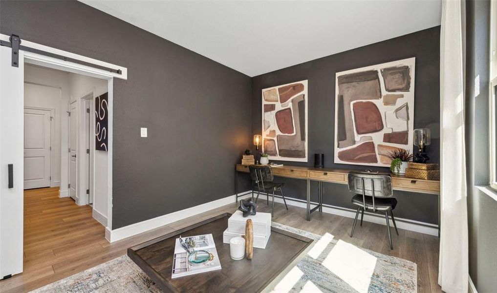 Furnished interior view inside a new home in Creekshaw, Royse City (Image 32).