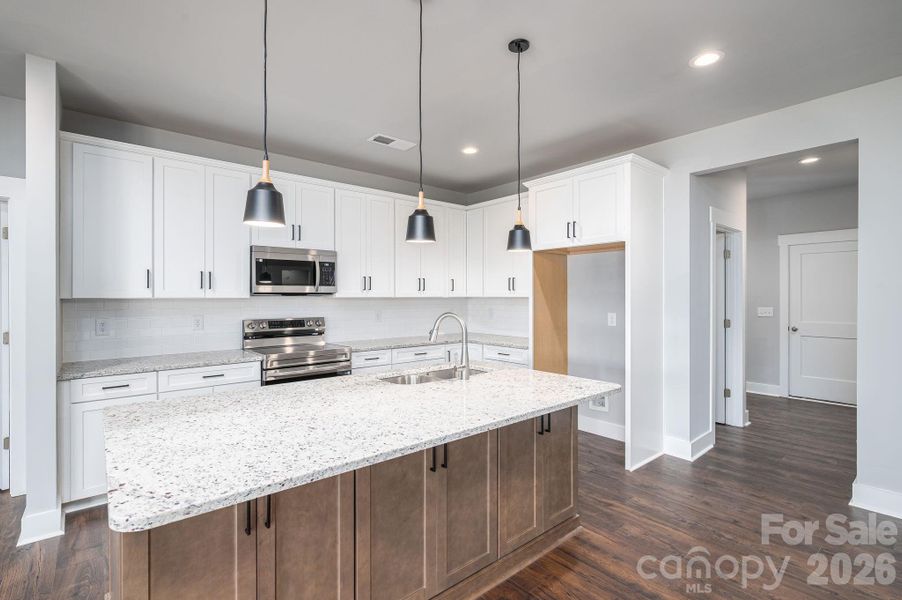 Furnished interior view inside a new home in , Maiden (Image 5).