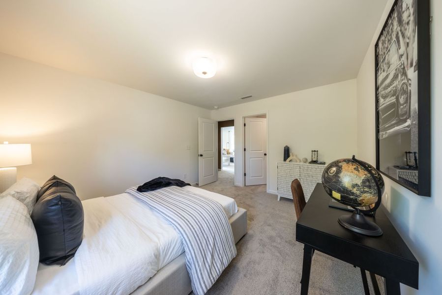 Representative furnished interior of a home built from the Abigale by True Homes in Autumn Ridge, High Shoals (Image 21).