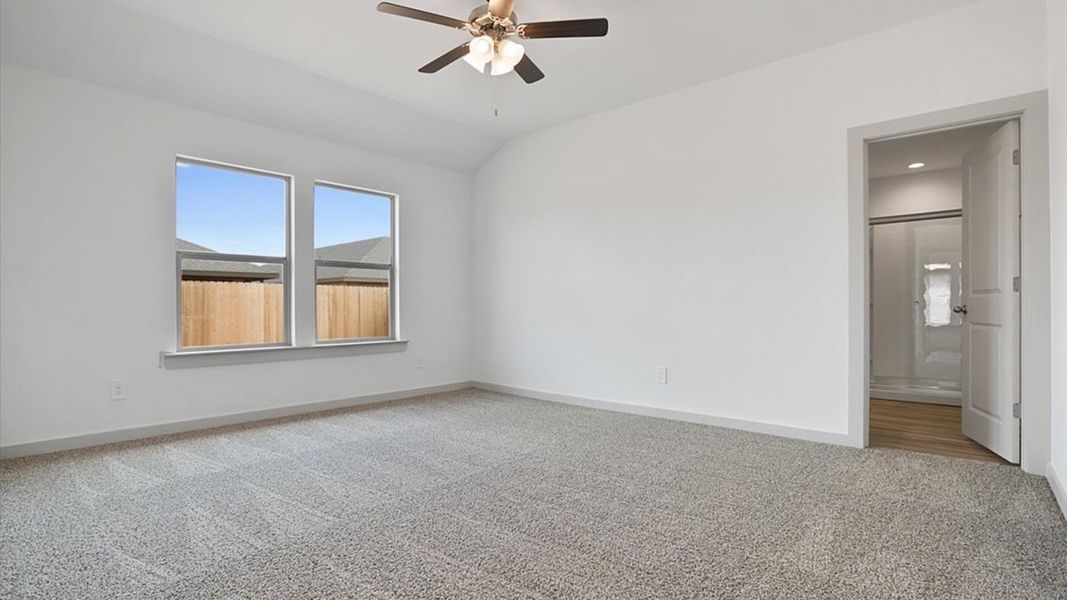 Representative unfurnished interior of a home built from the The Baxter by D.R. Horton in Terra Vista, Lubbock (Image 19). Representative unfurnished interior of a home built from the The Baxter by D.R. Horton in Terra Vista, Lubbock (Image 19).